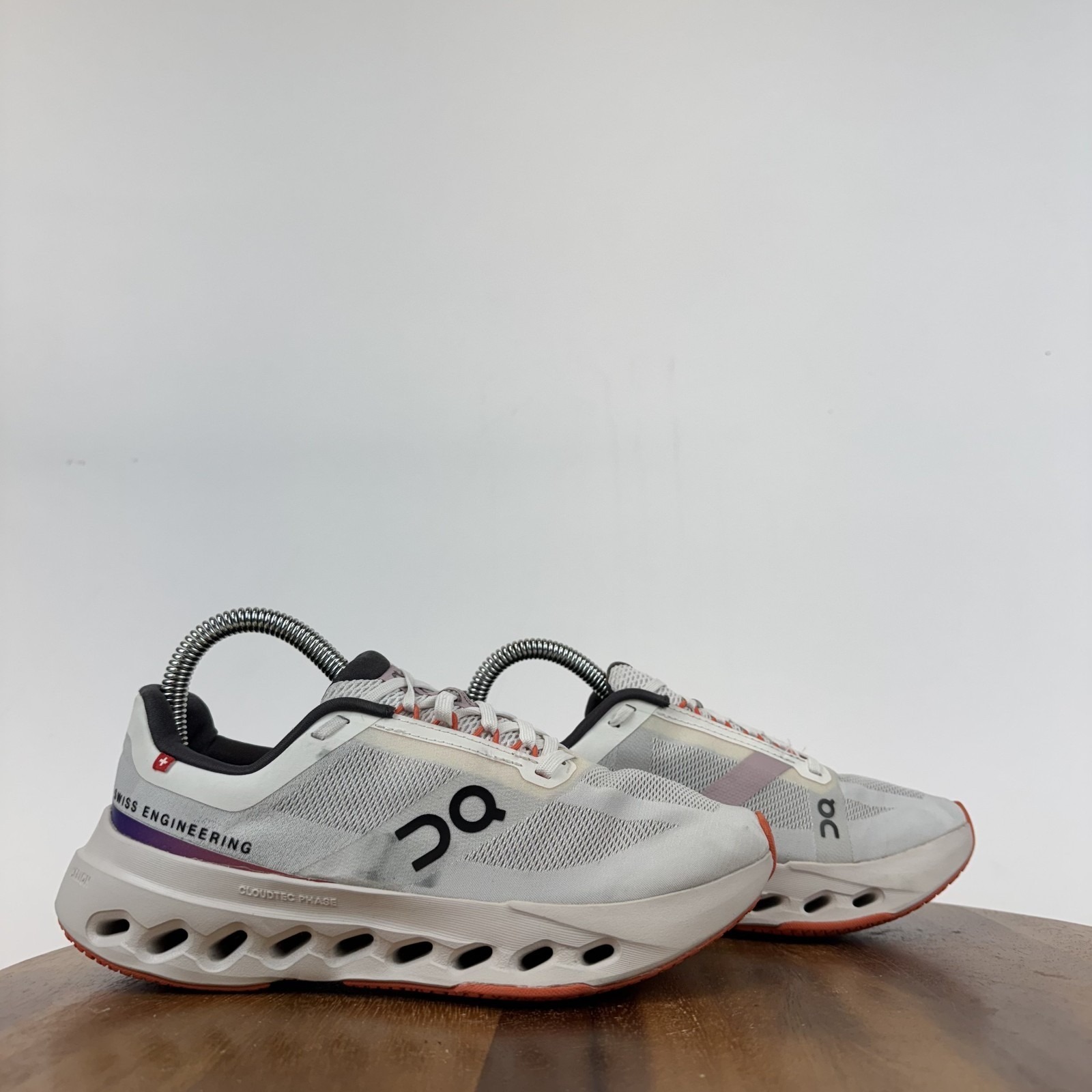 Womens On Cloudsurfer Next Gray Athletic Running Sneakers Shoes Size 6 M Guc